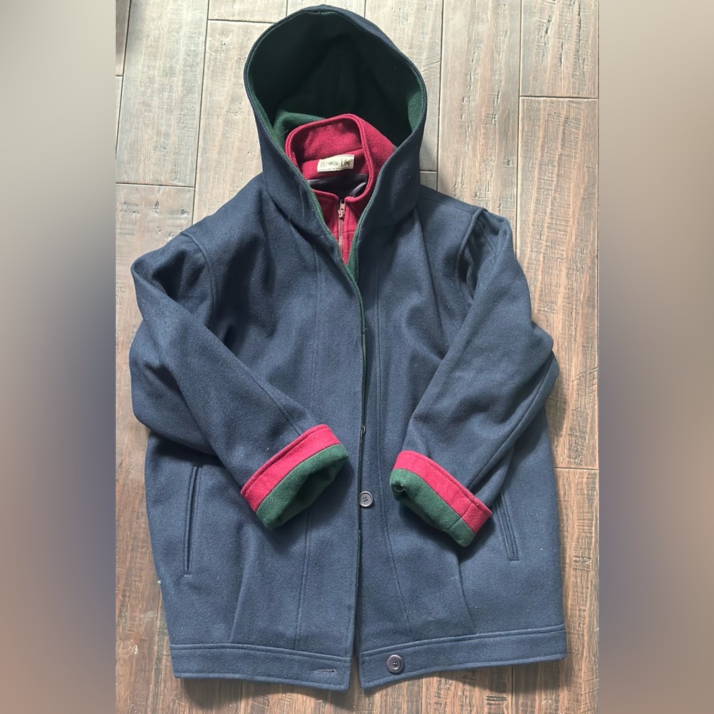 Herman Kay Red and Blue Jacket
No size tags